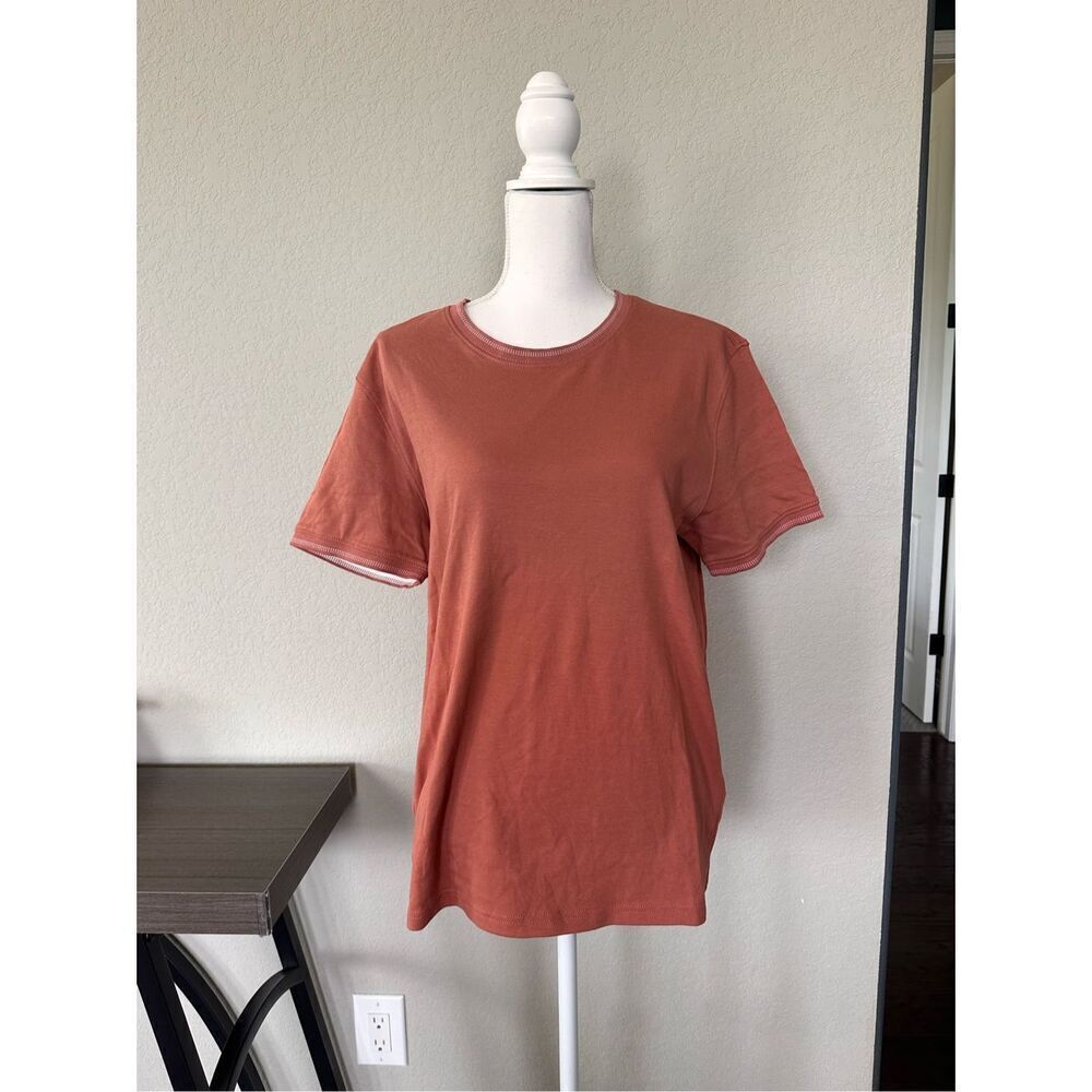Jach’s New York Short Sleeve Burnt Orange Red M Shirt